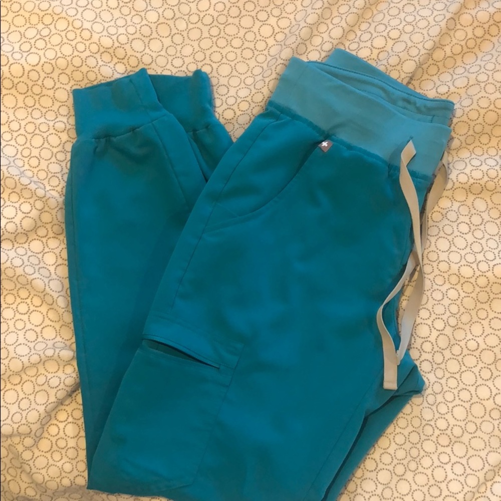 Figs Zamora joggers teal